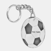Porte-clés Porte - clé de ballon de football (Devant gauche)