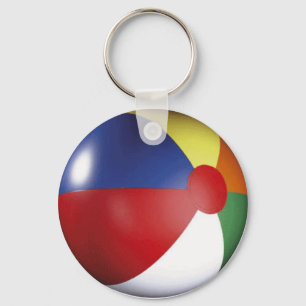 Porte-clés porte - clé de ballon de plage