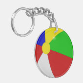 Porte-clés Porte - clé de ballon de plage (Devant gauche)