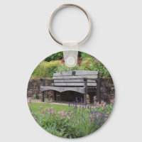 Porte - clé de banc de jardin