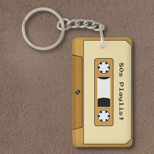 Porte-clés Porte - clé de bande de cassette