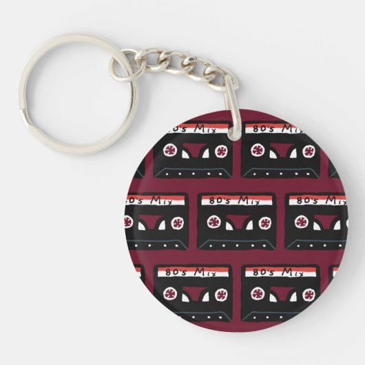Porte-clés Porte - clé de bandes de cassettes (Devant)