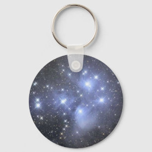 Porte-clés Porte - clé de base Pleiadians de bouton sept