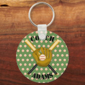 Porte-clés Porte - clé de baseball (Recto)