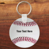 Porte-clés Porte - clé de baseball personnalisé (Recto)