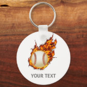 Porte-clés Porte - clé de baseball personnalisé (Recto)