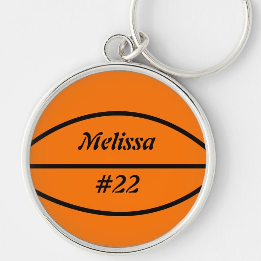 Porte-clés Porte - clé de basket-ball (Devant)