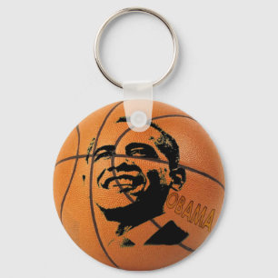 Porte-clés Porte - clé de basket-ball d'Obama