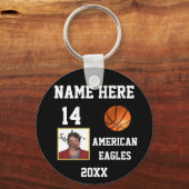 Porte-clés Porte - clé de basket-ball photo (Recto)