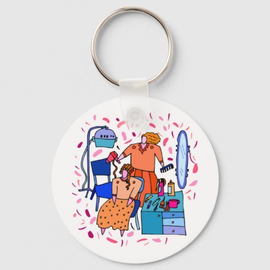 Porte-clés Porte - clé de beauté (Recto)