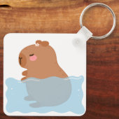 Porte-clés Porte - clé de bébé capybara (Verso)