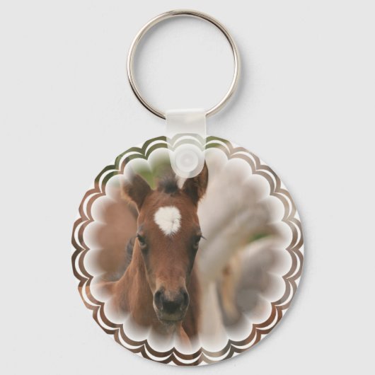 Porte-clés Porte - clé de bébé Cheval (Recto)
