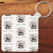 Porte-clés Porte - clé de bébé Panda Love personnalisé (Verso)