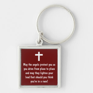 Porte-clés Porte - clé de bénédiction de la prière du