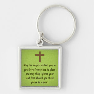 Porte-clés Porte - clé de bénédiction de la prière du