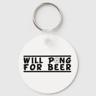 Porte-clés Porte - clé de bière Pong