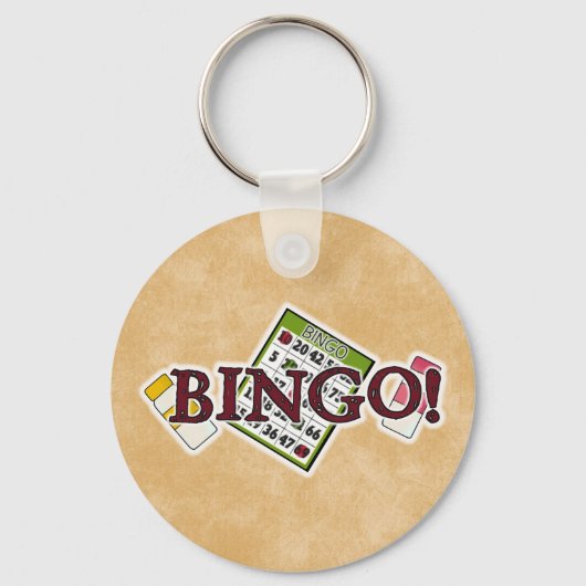Porte-clés Porte - clé de bingo (Recto)