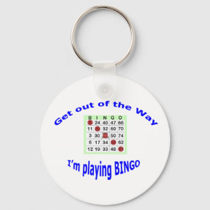 Porte-clés Porte - clé de bingo-test