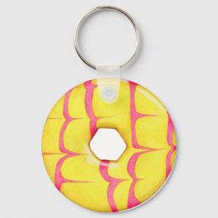 Porte-clés Porte - clé de biscuit d'anneau de partie