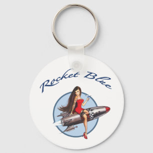 Porte-clés Porte - clé de bleu de Rocket