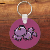 Porte-clés Porte - clé de bleuets (DARK) (Recto)