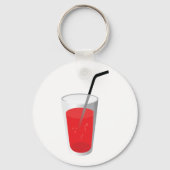 Porte-clés Porte - clé de boisson rouge (Recto)