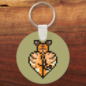 Porte-clés Porte - clé de bottes de tigre (Verso)