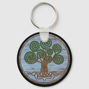 Porte-clés Porte - clé de bouclier de Viking - Yggdrasil