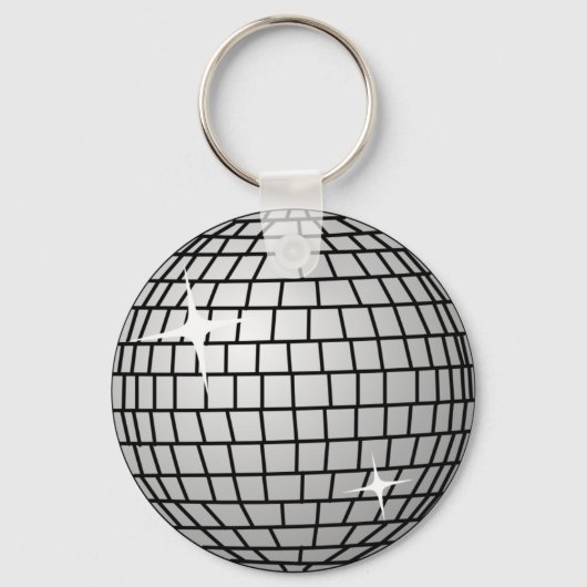 Porte-clés porte - clé de boule 3d Disco (Recto)