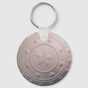Porte-clés Porte - clé de boule de bouton