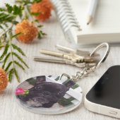 Porte-clés Porte - clé de bouledogue français (Devant Droit)