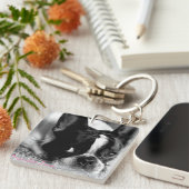 Porte-clés Porte - clé de bouledogue français (Devant Droit)