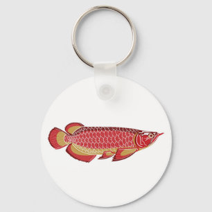 Porte-clés Porte - clé de bouton d'Arowana