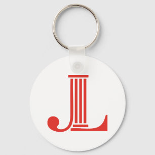 Porte-clés Porte - clé de bouton de JL