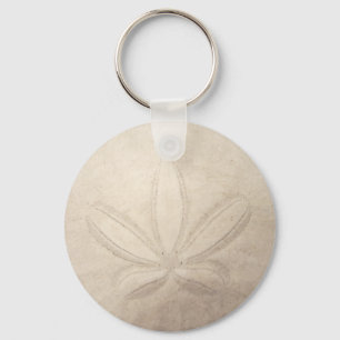 Porte-clés Porte - clé de bouton du dollar de sable