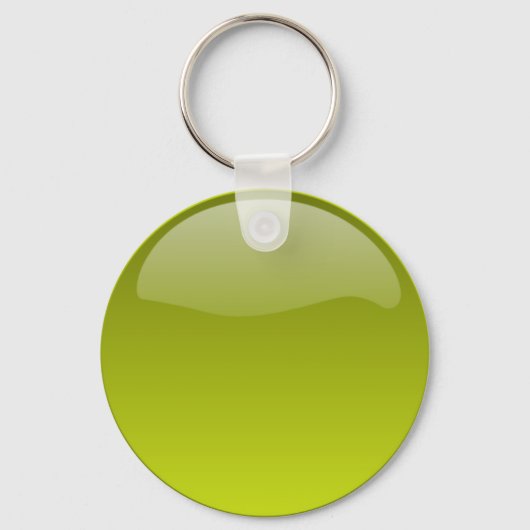 Porte-clés Porte - clé de bouton jaune brillant (Recto)