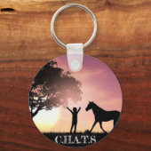 Porte-clés Porte - clé de boutons (Recto)