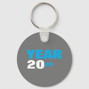 Porte-clés Porte - clé de boutons Année 2020