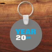 Porte-clés Porte - clé de boutons Année 2020 (Recto)