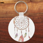 Porte-clés Porte - clé de boutons Dreamcatcher (Recto)