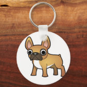 Porte-clés Porte - clé de bulldog français (Recto)
