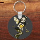 Porte-clés porte - clé de "Bumblebee Fairy" (Recto)
