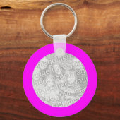 Porte-clés Porte - clé de cadre magenta (Recto)