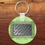 Porte-clés Porte - clé de cadre vert (Recto)