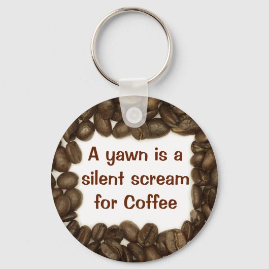 Porte-clés Porte - clé de café (Recto)