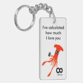 Porte-clés Porte - clé de calmar de geek (Devant gauche)