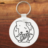 Porte-clés Porte - clé de calmar mou (Recto)