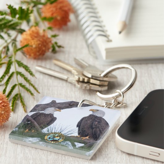 Porte-clés Porte - clé de Cam Eagle (Devant Droit)