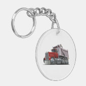 Porte-clés Porte - clé de camion de dessin (Devant gauche)