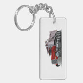 Porte-clés Porte - clé de camion de dessin (Devant gauche)